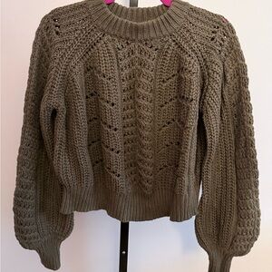 Gap Olive Green Knit Sweater